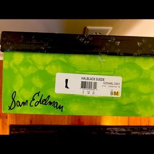 Sam Edelman HAI Black Suede Knee Hugh Boot